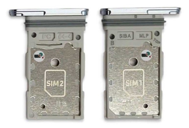 Держатель SIM-карты Samsung S921 S24/S926 S24 Plus Dual Sapphire Blue оригинальный (service pack)