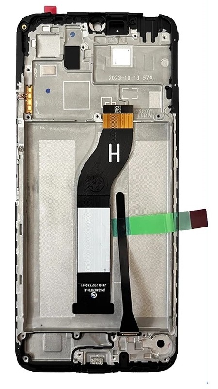 LCD экран Xiaomi Redmi 13C 4G/5G/Poco C65 с тачскрином с рамкой чёрный ORG