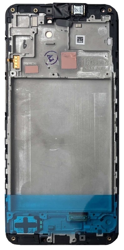 LCD экран Samsung A166 A16 5G с тачскрином и рамкой чёрный Оригинал (сервисная упаковка)