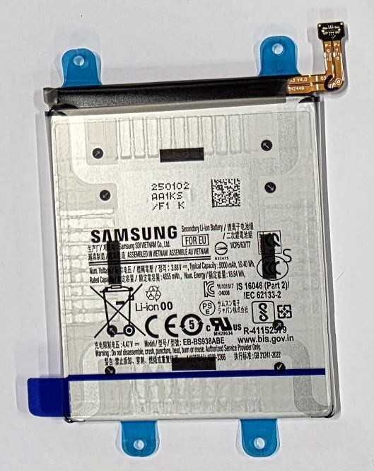 Аккумулятор Оригинал Samsung S938 S25 Ultra 5000mAh EB-BS938ABE (сервисная упаковка)