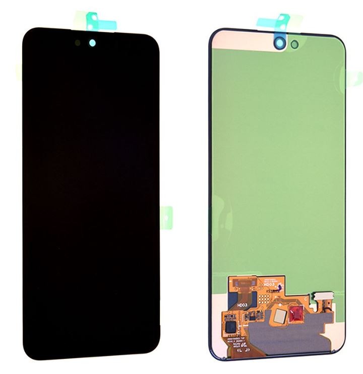 LCD ekranas Samsung A566 A56 5G/A366 A36 5G su jutikliniu ekranu (BE RĖMO) originalus (service pack)