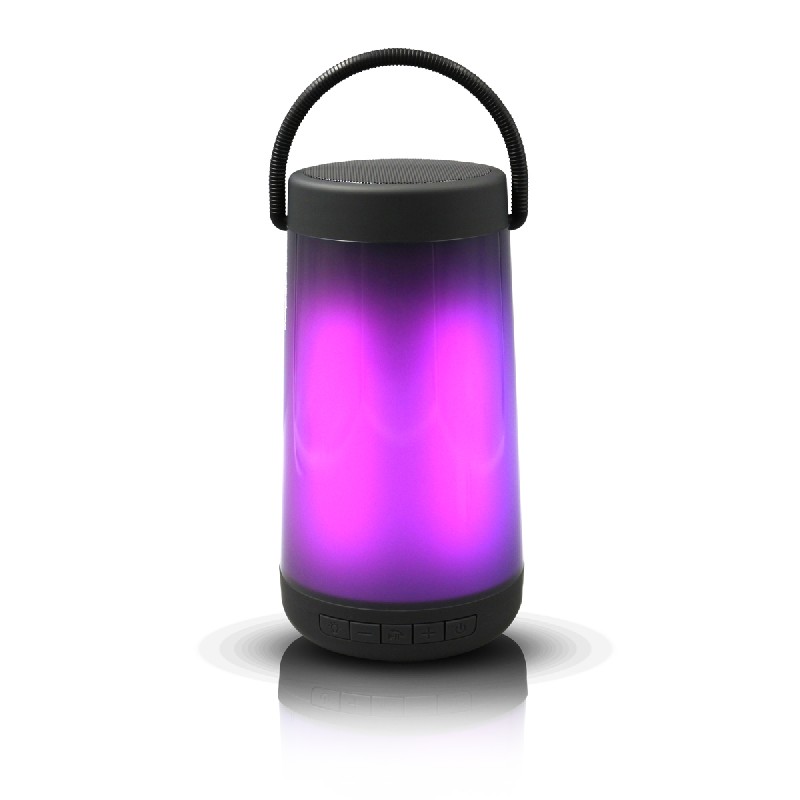 Портативная Bluetooth-колонка Platinet (PMG15LED) (5 Вт, RGB) чёрная