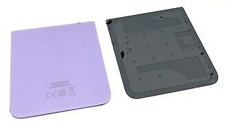 Нижняя задняя крышка для Samsung F721 Z Flip4 5G Bora Purple (б/у Grade C)