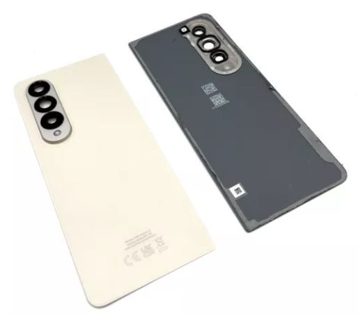 Задняя крышка для Samsung F936 Galaxy Z Fold 4 бежевая Оригинал (б/у Grade B)