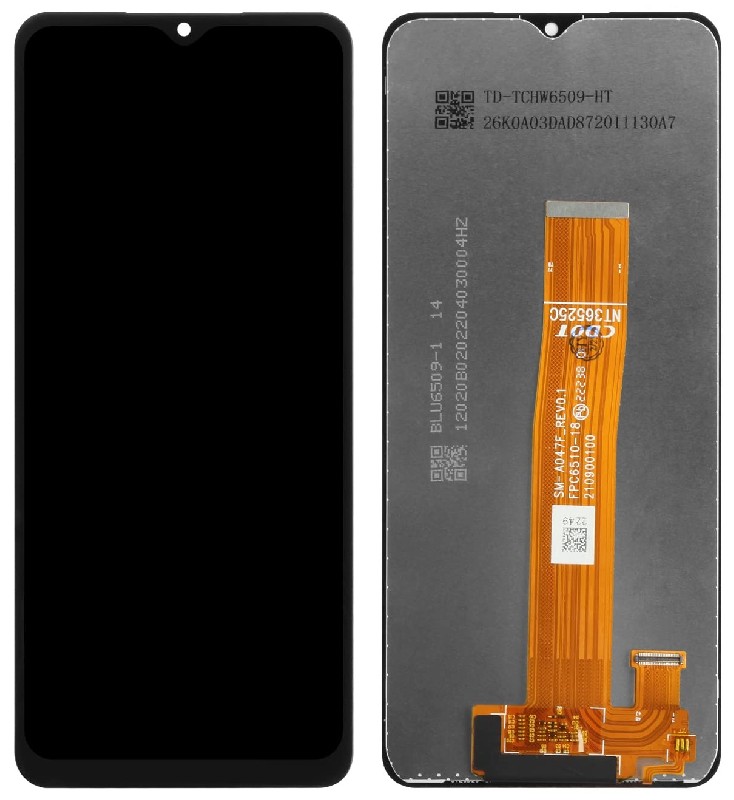 LCD экран Samsung A047 A04S 2022 с тачскрином чёрный Оригинал