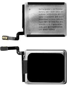 Аккумулятор Оригинал для Watch Series 5 40mm 245mAh A2277