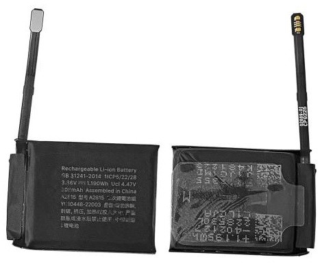 Akumuliatorius ORG skirtas Watch Series 8 45mm 308mAh A2815