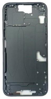 Средняя рамка iPhone 15 Plus чёрный Оригинал