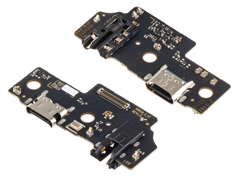 Flex Samsung A055 A05 разъём зарядки, микрофон, разъём наушников оригинал (service pack)