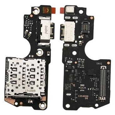Flex Xiaomi Redmi Note 14 Pro 4G su įkrovimo jungtimi ir mikrofonu, SIM kortelės kontaktu originalus (service pack)