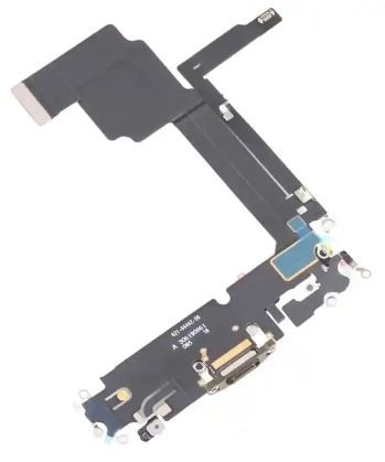Flex iPhone 15 Pro Max įkrovimo jungtis su mikrofonu Blue Titanium originalus (naudotas Grade A)
