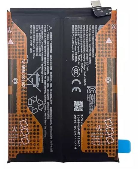 Baterija originali Xiaomi Redmi Note 14 4G 5500mAh BR50 (service pack)