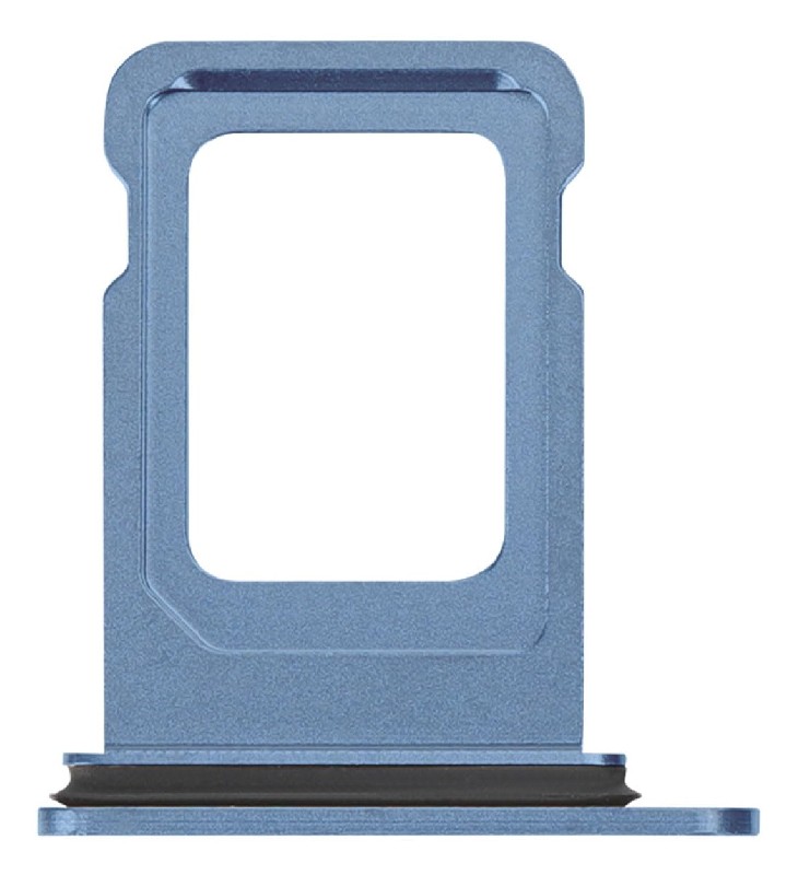 Лоток SIM-карты для iPhone 14/14 Plus синий Оригинал (б/у Grade A)
