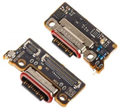 Flex Xiaomi 13 Ultra su įkrovimo jungtimi ir mikrofonu, SIM kortelės kontaktu originalus (service pack)