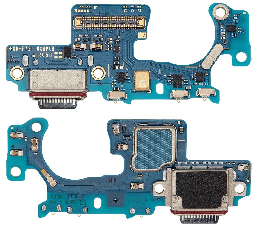 Flex Samsung F731 Z Flip 5 5G jungtimi ir mikrofonu originalus (naudotas Grade A)
