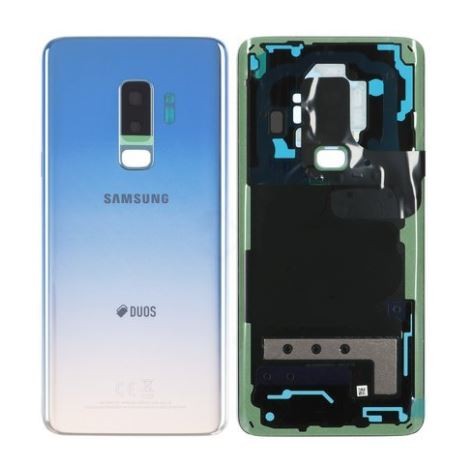 Задняя крышка для Samsung G965F S9+ Ice Blue Оригинал (б/у Grade B)