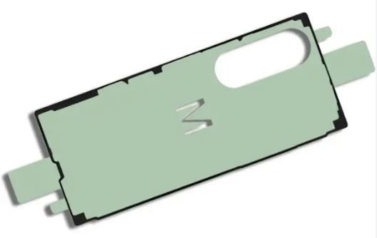 Lipdukas galiniam dangteliui Samsung F966 Z Fold7 5G originalus (techninės priežiūros paketas)