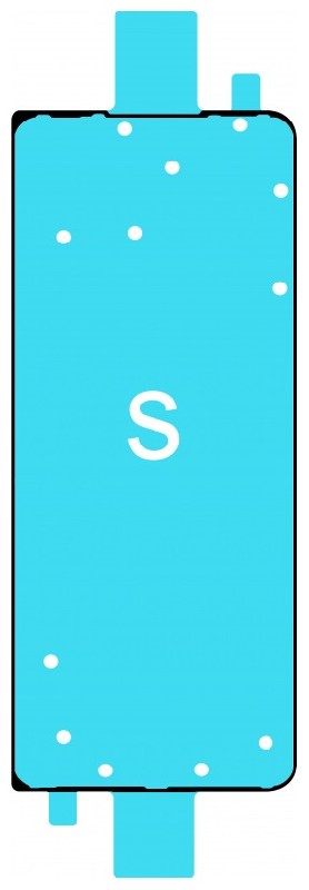 Стикер для LCD Samsung F946 Z Fold5 5G Оригинал (сервисная упаковка)