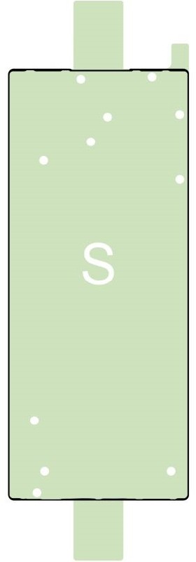 Lipdukas LCD Samsung F956 Z Fold6 5G originalus (service pack)