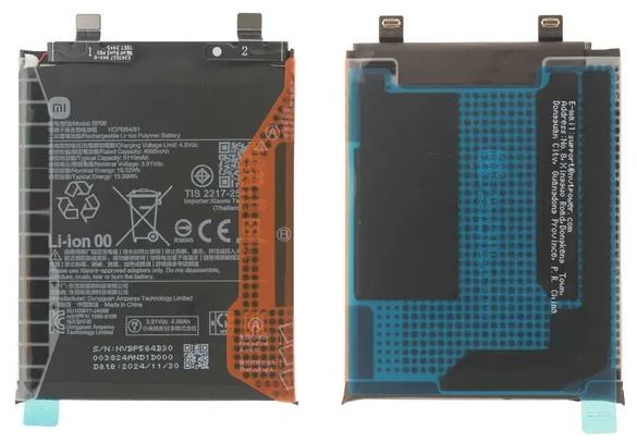 Baterija originali Xiaomi Redmi Note 14 Pro+ 5G 5110mAh BM68/BP56 (service pack)