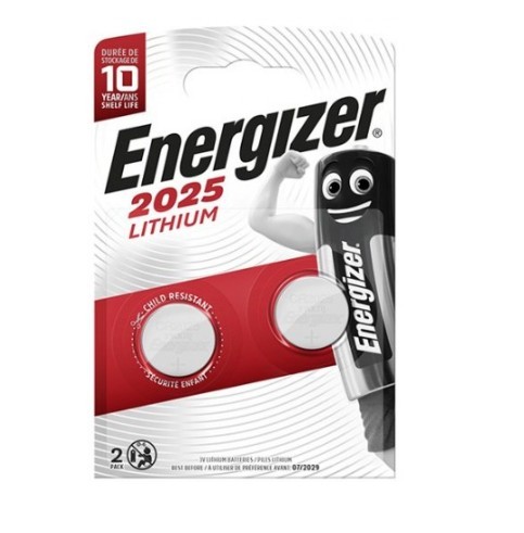 Литиевые батарейки Energizer 3V CR2025 (2 шт.)