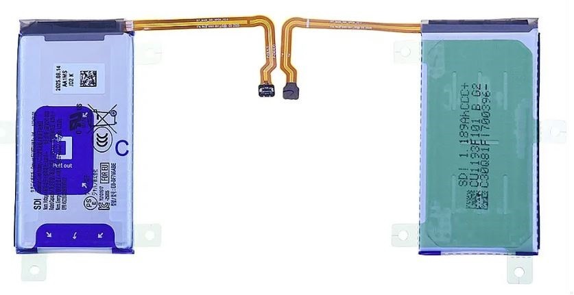 Аккумулятор Оригинал Samsung F766 Z Flip7 1225mAh EB-BF766ABE (сервисная упаковка)
