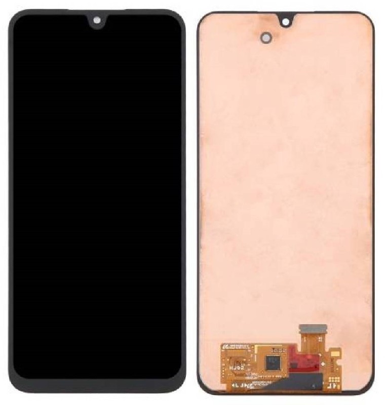 LCD ekranas Samsung A176 A17 5G su jutikliniu ekranu (BE RĖMELIO) originalus (serviso paketas)