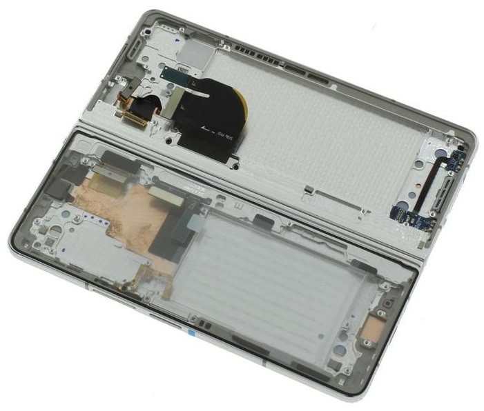 LCD ekranas Samsung F946 Z Fold5 5G su jutikliniu ekranu (Vidinis) Cream originalus (naudotas Grade B)