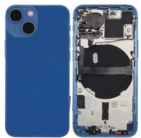Baterijos dangtelis iPhone 13 mėlynas su NFC originalus (naudotas Grade B)