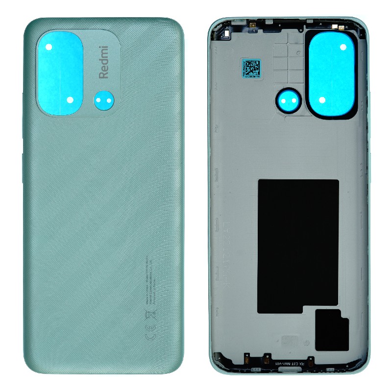 Задняя крышка для Xiaomi Redmi 12C Mint Green без линзы камеры Оригинал (б/у Grade B)