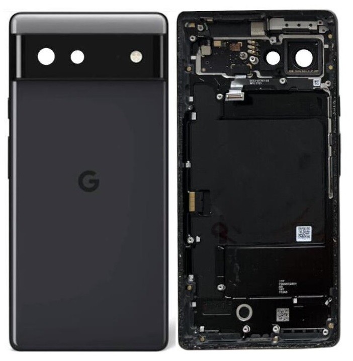 Galinis dangtelis Google Pixel 6 Stormy Black originalus (naudotas Grade B)