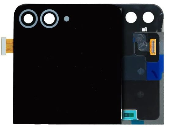 LCD ekranas Samsung F741 Z Flip6 5G su jutikliniu ekranu (Išorinis) mėlynas originalus (naudotas Grade B)