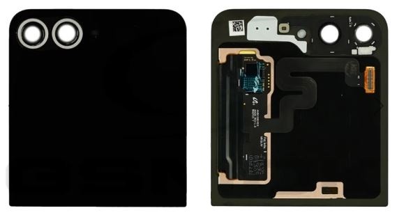 LCD ekranas Samsung F741 Z Flip6 5G su jutikliniu ekranu (Išorinis) Silver Shadow originalus (naudotas Grade C)