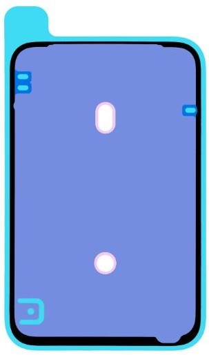 Sticker for back cover iPhone 17 Pro Max original (service pack)