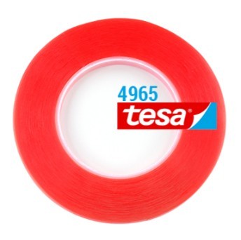 Dvipusė lipni juosta Polyester TESA 4965 (1mm x 25m)