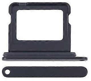 Лоток SIM-карты для iPhone 16 16 Plus чёрный Оригинал