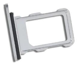 Лоток SIM-карты для iPhone 16 Pro 16 Pro Max White Titanium Оригинал