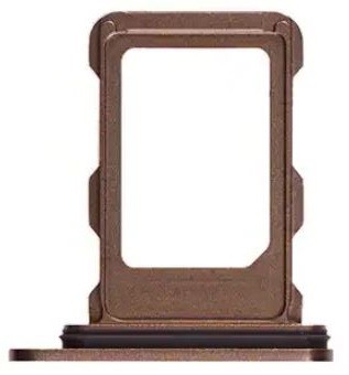 Лоток SIM-карты для iPhone 16 Pro 16 Pro Max Desert Titanium Оригинал