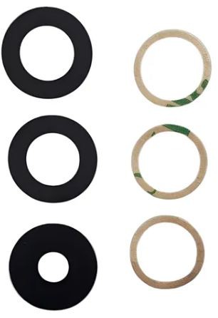 Samsung A165 A16 4G/A166 A16 5G lens for camera Black (only lens 3pcs) ORG