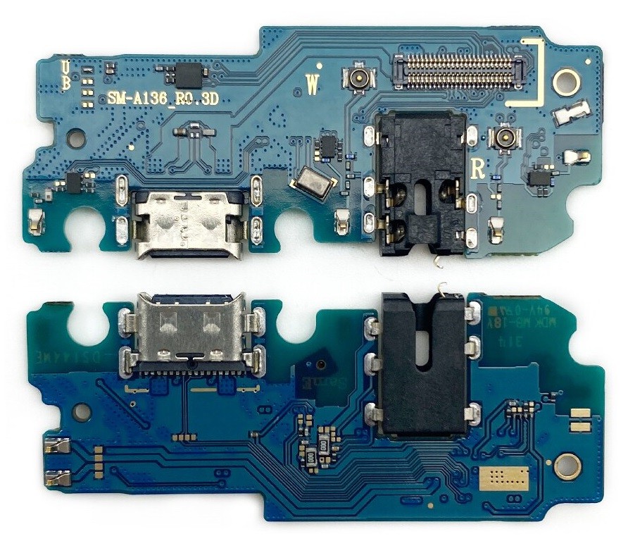 Flex Samsung A136 A13 5G for plugin, microphone, headphone connector original (used Grade A)
