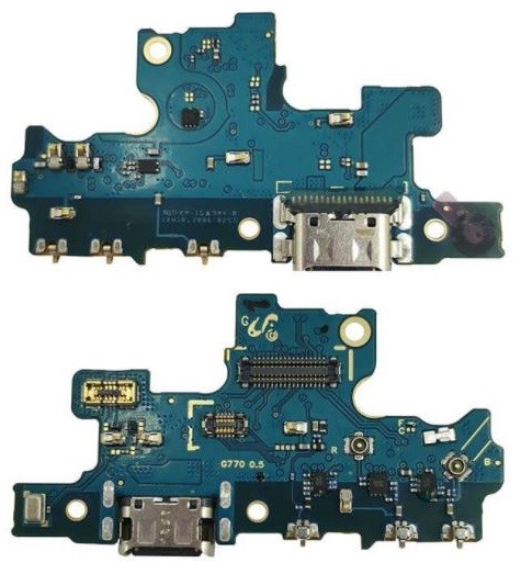 Flex Samsung G770F S10 Lite įkrovimo jungčiai, mikrofonui, ausinių jungčiai originalus (naudotas Grade A)