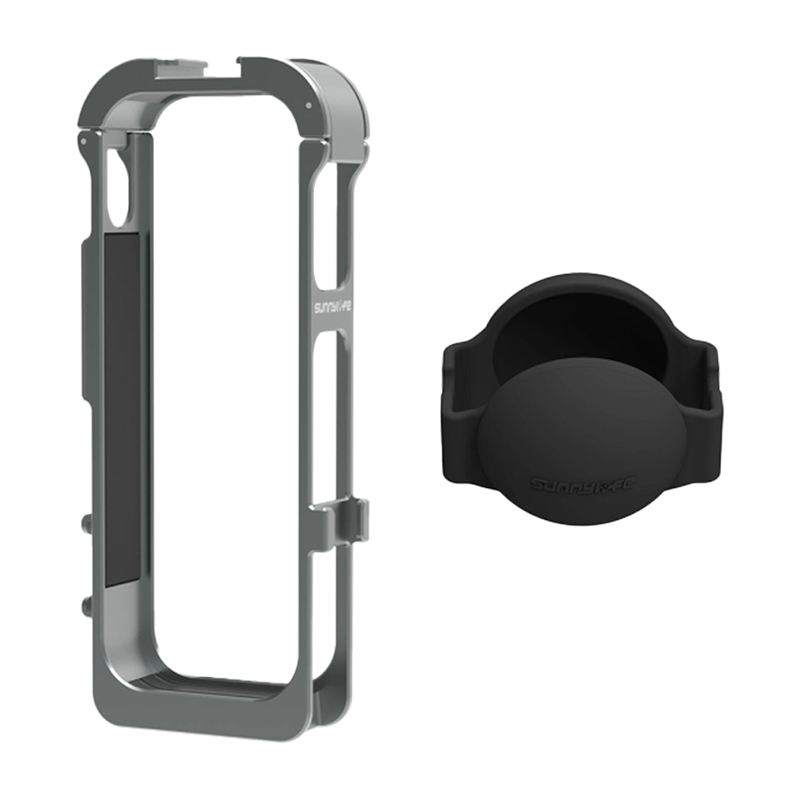 Sunnylife металлическая магнитная рамка с силиконовой крышкой объектива для Insta360 X5