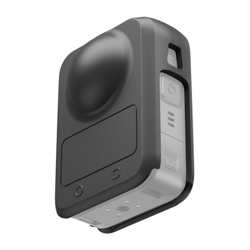 PULUZ силиконовый чехол с крышкой объектива для DJI Osmo 360 (чёрный)