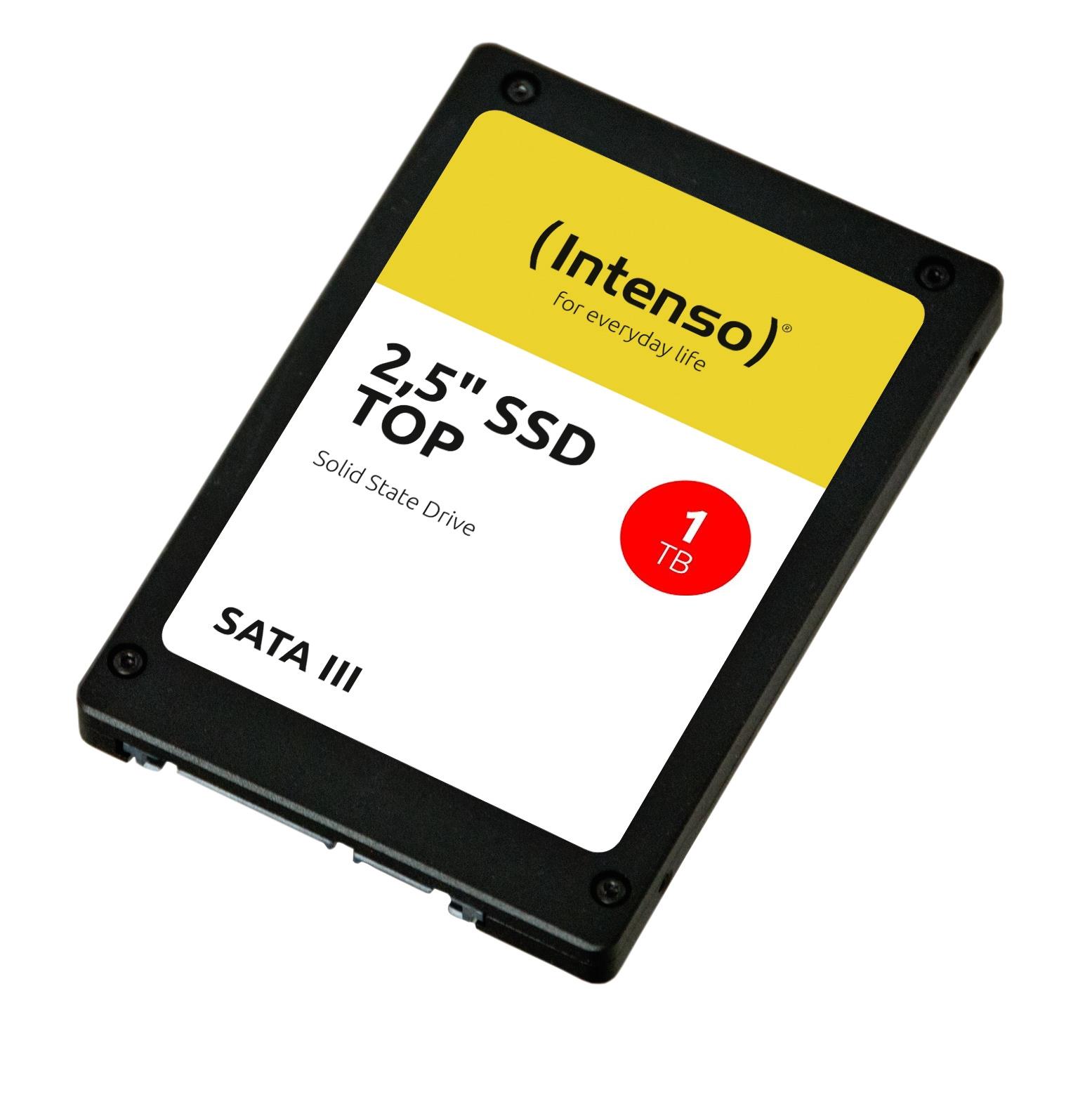 Intenso SSD 1TB SATA III 2.5", Write 500 MB/s, Read 550 MB/s, 3812460