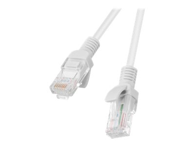 LANBERG PCU5-10CC-0200-S RJ45 cat.5e UTP 2m pilkas tinklo kabelis