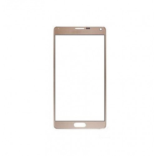 Внешнее стекло экрана для Samsung N910F Note 4 серое HQ