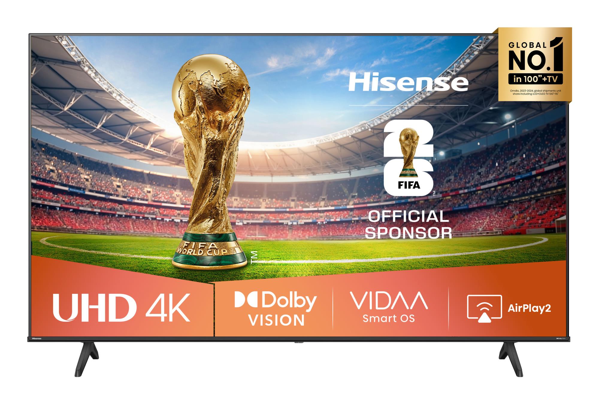 Televizorius Hisense 75" 4K Ultra HD 75A6Q