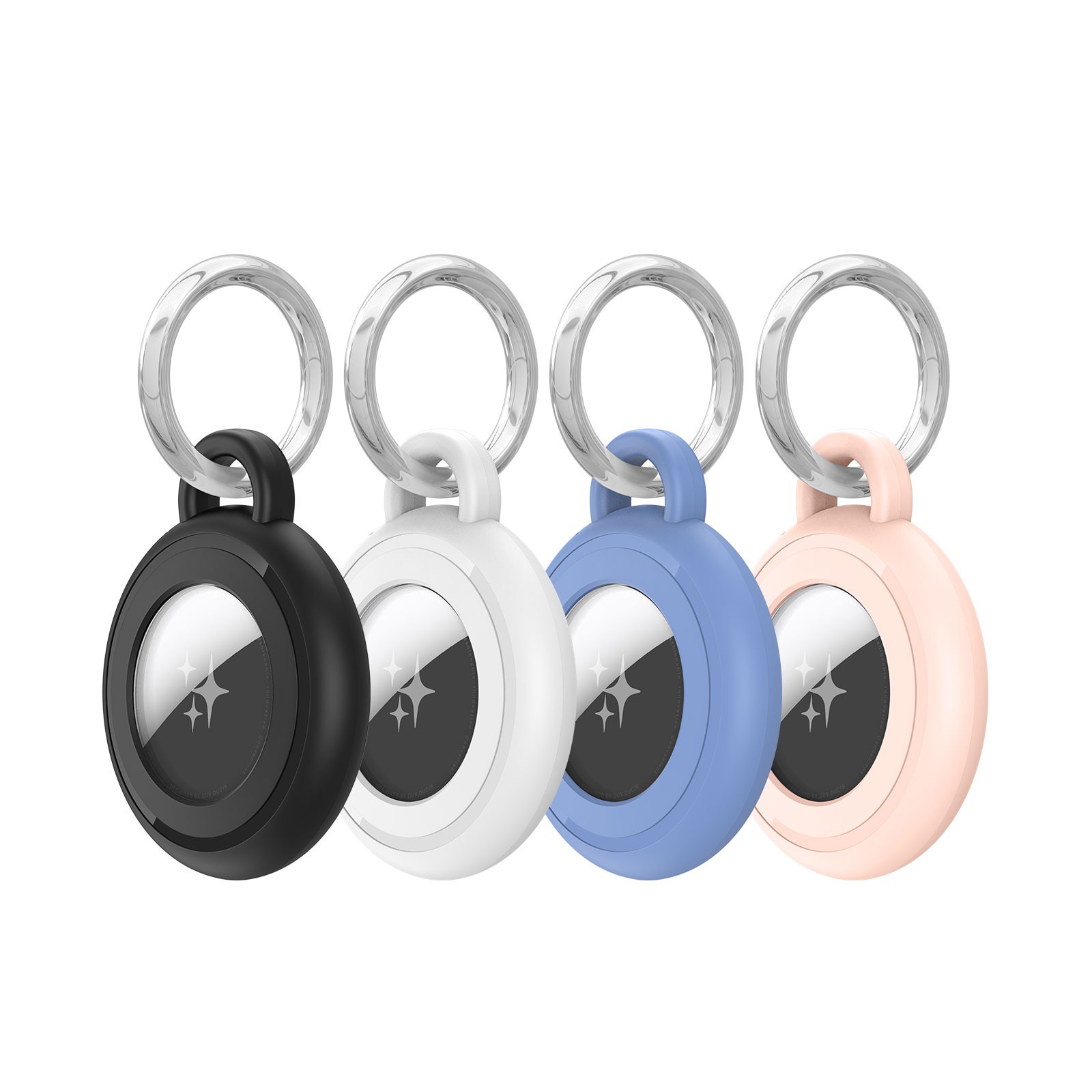 Dux Ducis пластиковый водонепроницаемый чехол для Apple AirTag 4шт