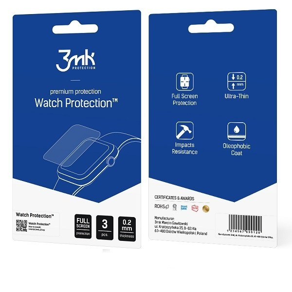 3MK apsauginė plėvelė ARC GARMIN VIVOACTIVE 3 WATCH