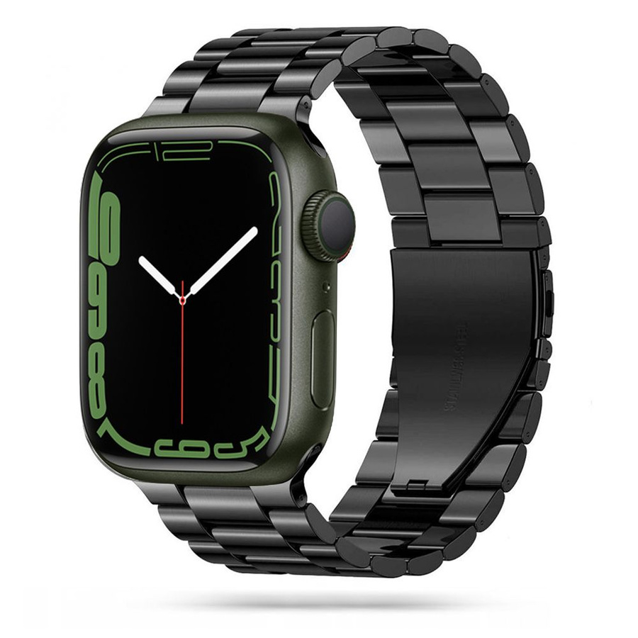 TECH-PROTECT STAINLESS APPLE WATCH 4 / 5 / 6 / 7 / 8 / 9 / SE / ULTRA 1 / 2 (42 / 44 / 45 / 49 MM) ЧЕРНЫЙ